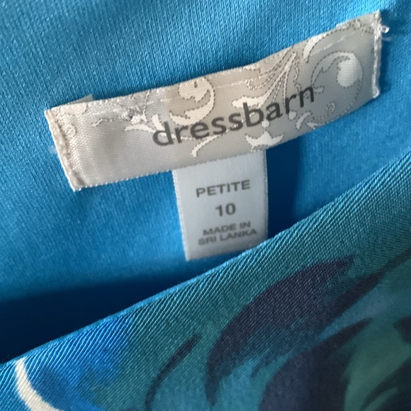 Dressbarn sz 10P dress floral nwt - Picture 3 of 6